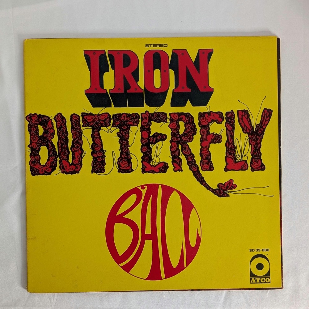 Iron Butterfly Ball 1969 US Press Vintage Vinyl Album ATCO SD 33-280 LP